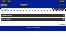 Tablet Screenshot of clarksdiscount.com